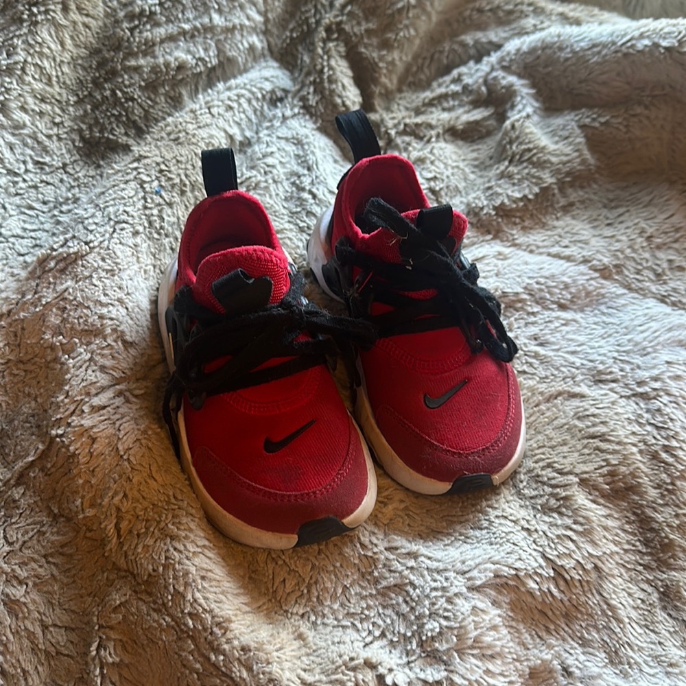 Nike red shoes size 11